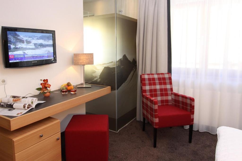 Haus Hohenfels Otel Obergurgl Oda fotoğraf